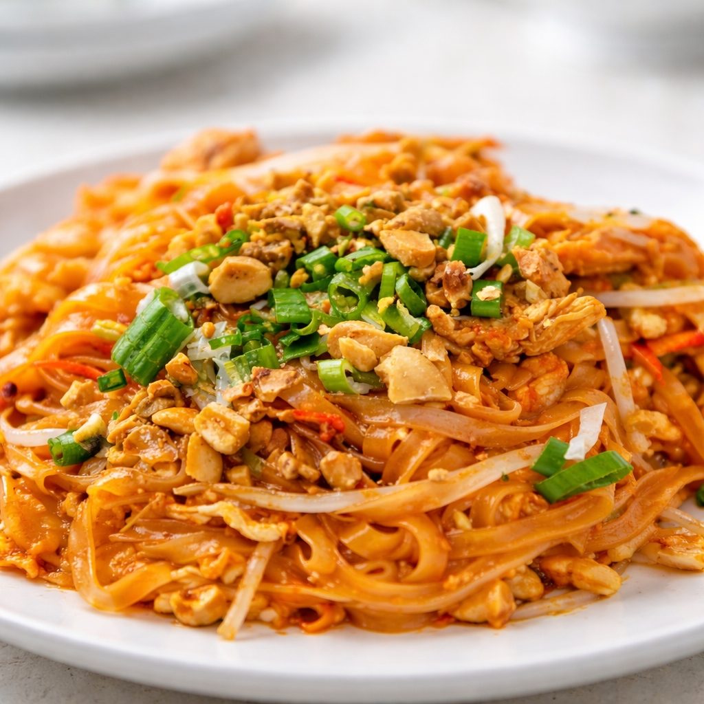 Chicken Pad Thai.