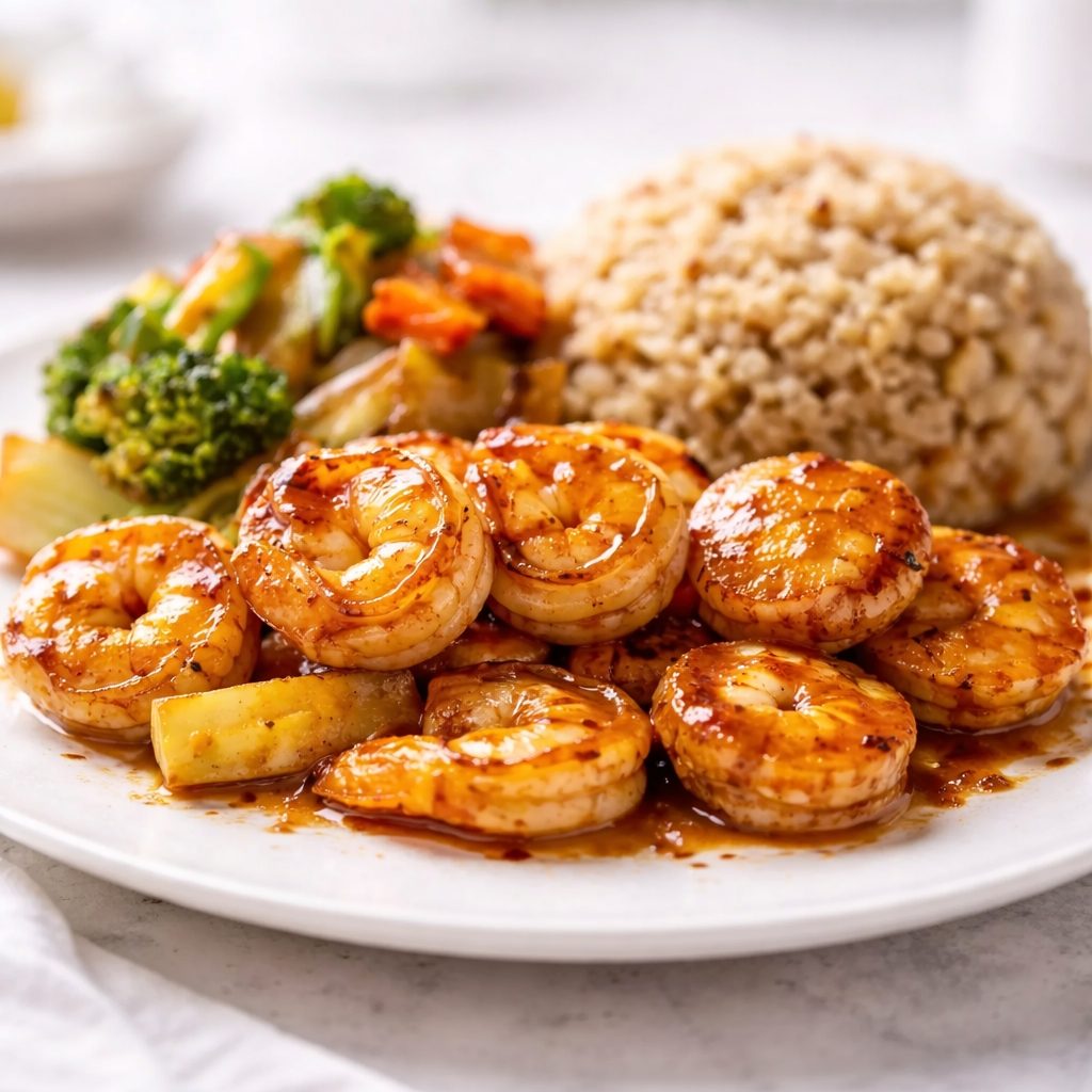 Hibachi Shrimp & Scallop.