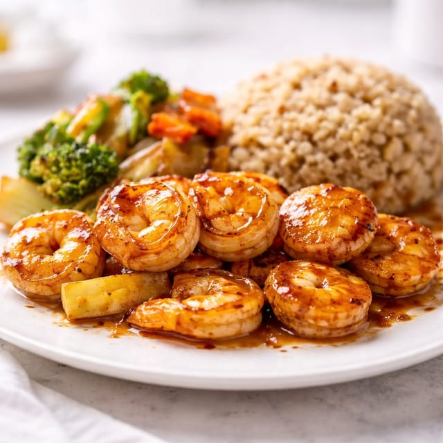 Hibachi Shrimp & Scallop.
