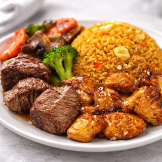 Hibachi Chicken & Filet Mignon