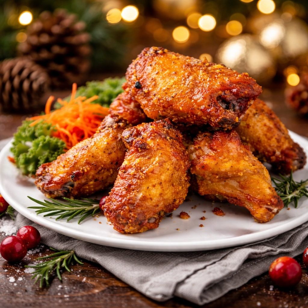 Garlic Butter Wings.
