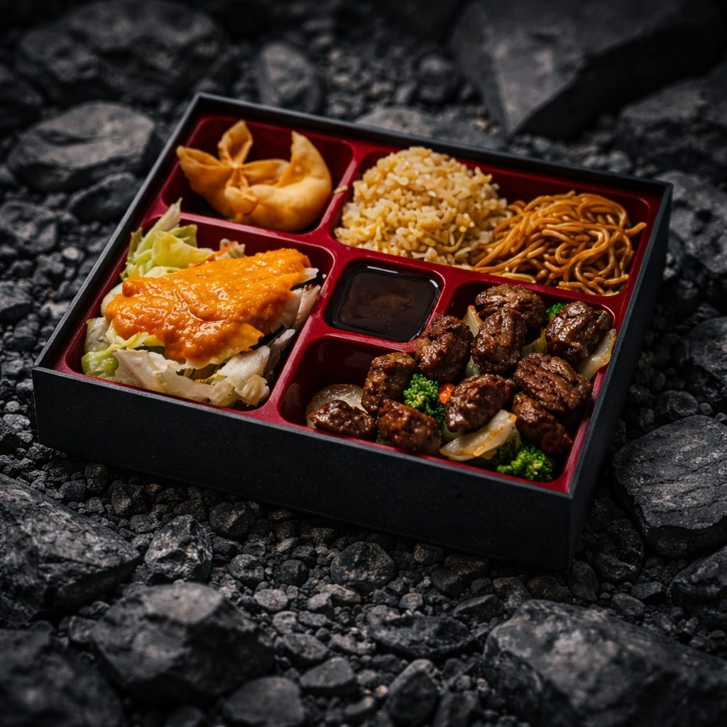 (L)hibachi Steak Bento.
