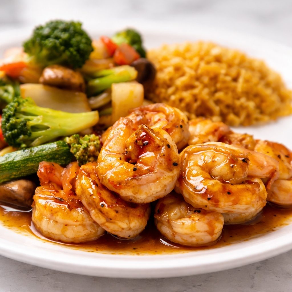 Hibachi Shrimp.