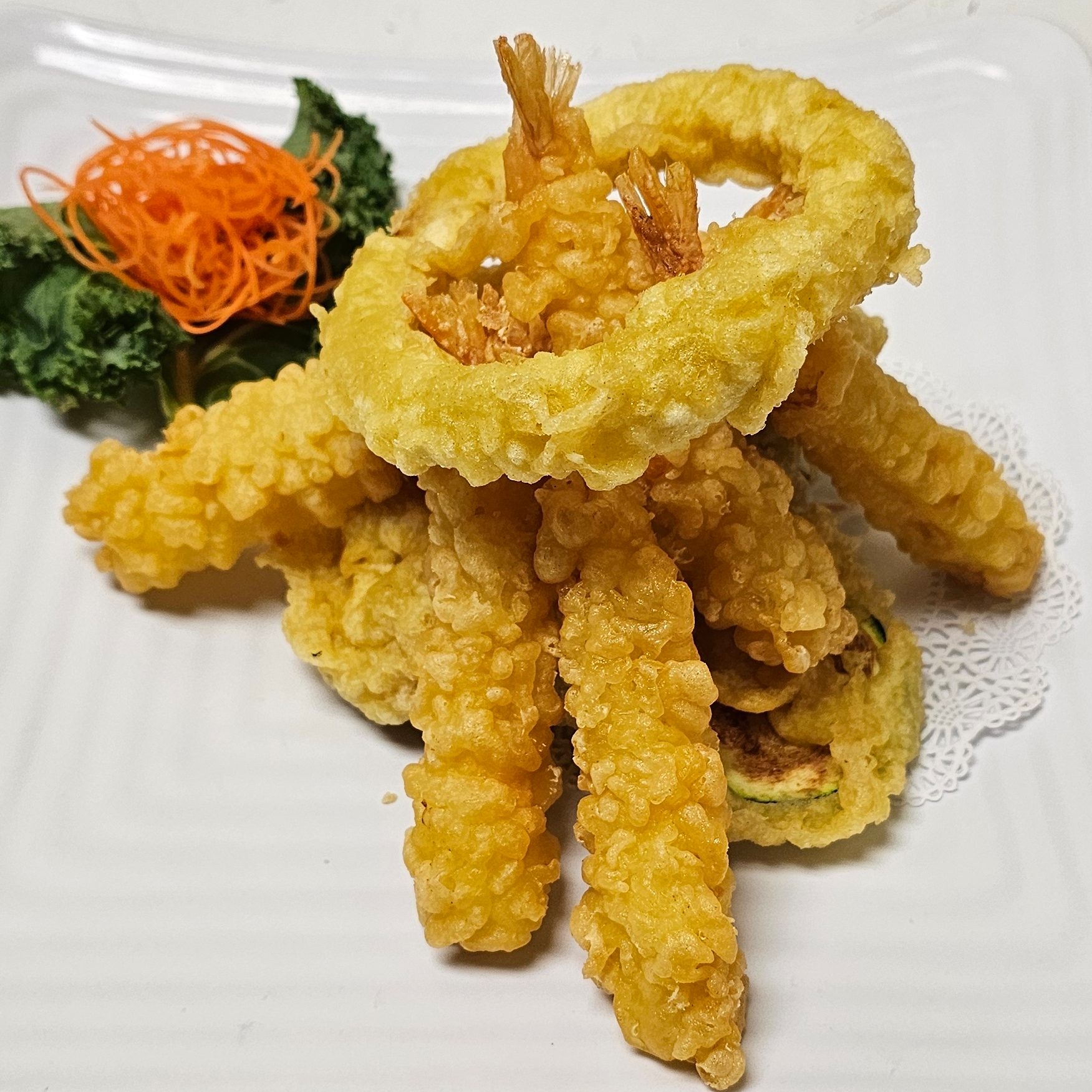 Shrimp Tempura.