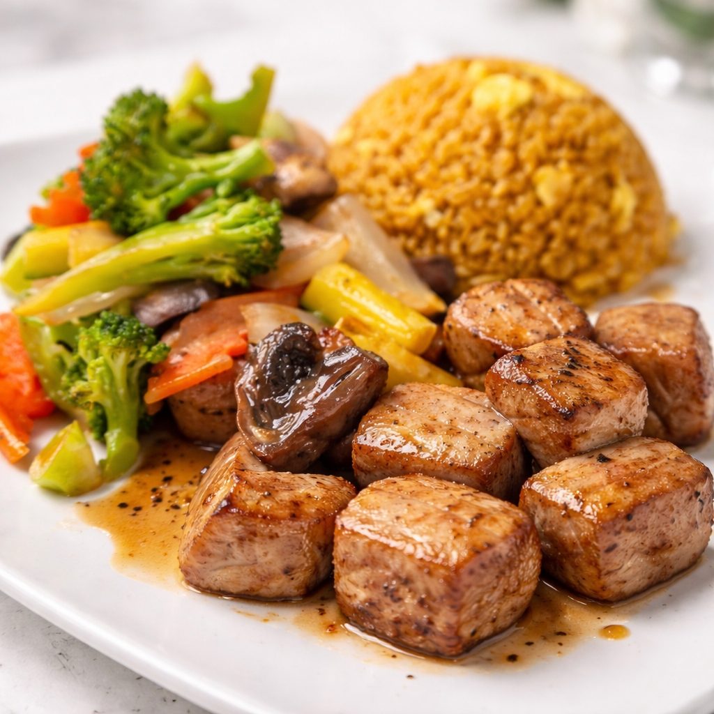 Hibachi Tuna.