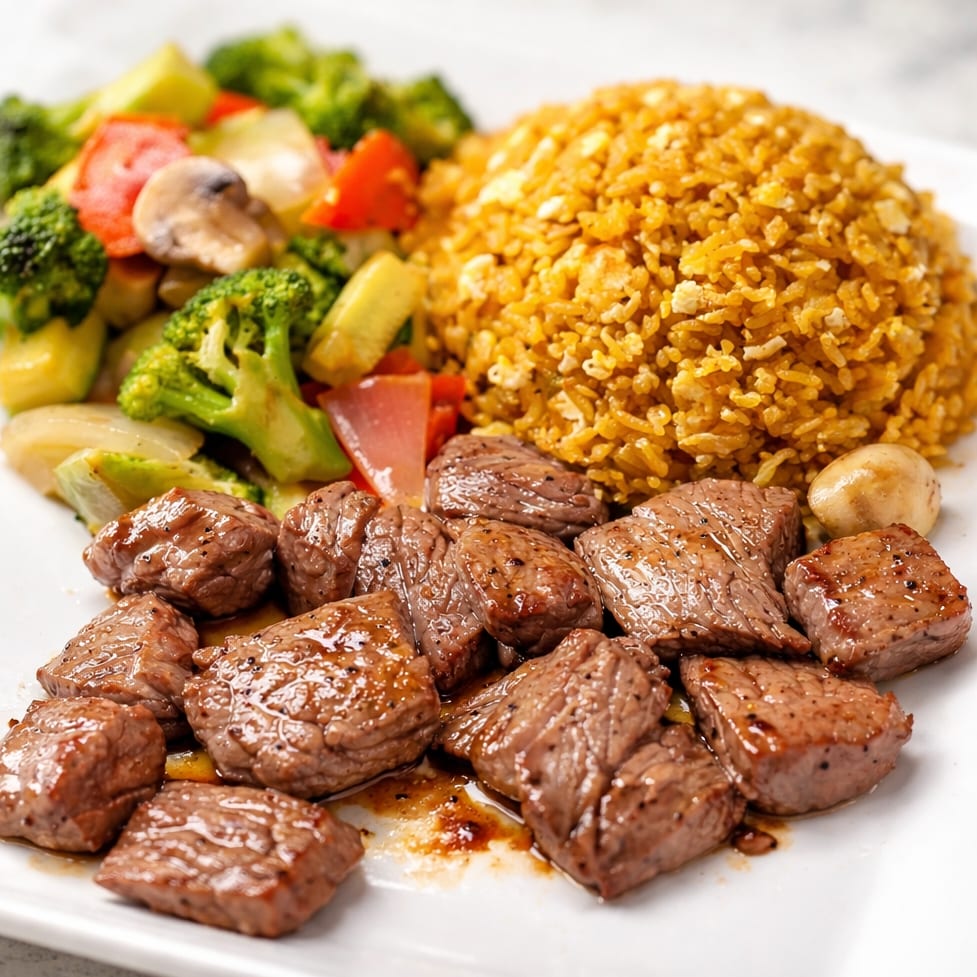 Hibachi Filet Mignon.