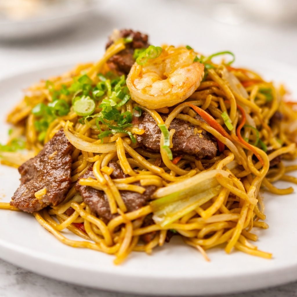 Combo Lo Mein.